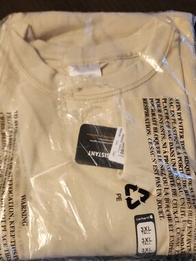 Mens CARHARTT FR Long Sleeve Shirt size 3XL Tall